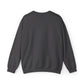 Take The Long Way Crewneck Sweatshirt — Yellow & Blue Retro Logo