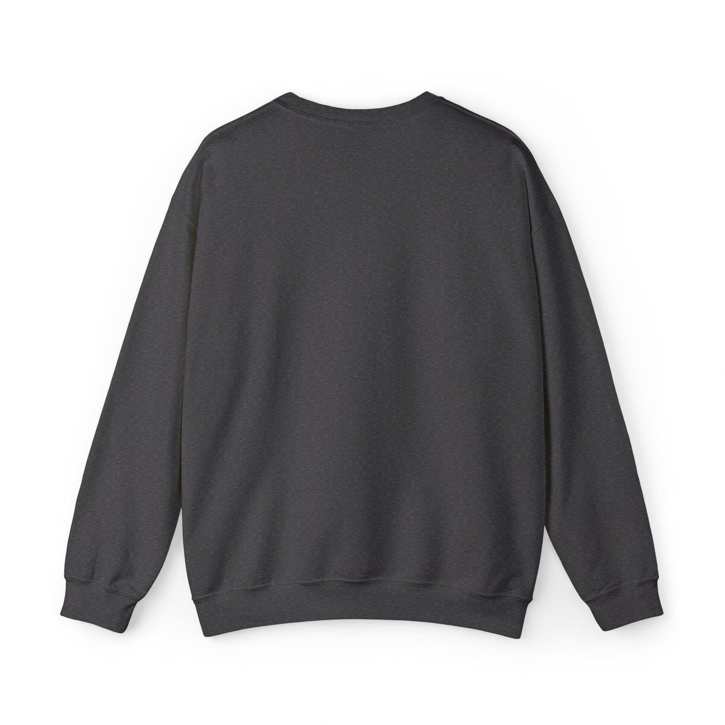 Take The Long Way Crewneck Sweatshirt — Yellow & Blue Retro Logo