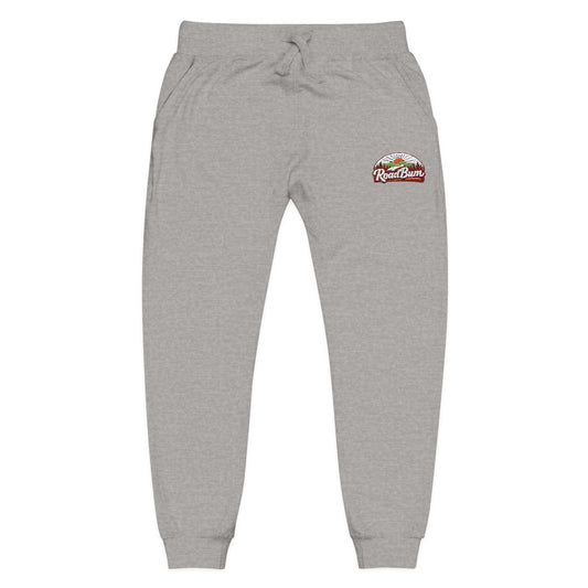 Embroidered Olive Mountain Graphic Sweatpants — Cozy Outdoor Adventure Joggers