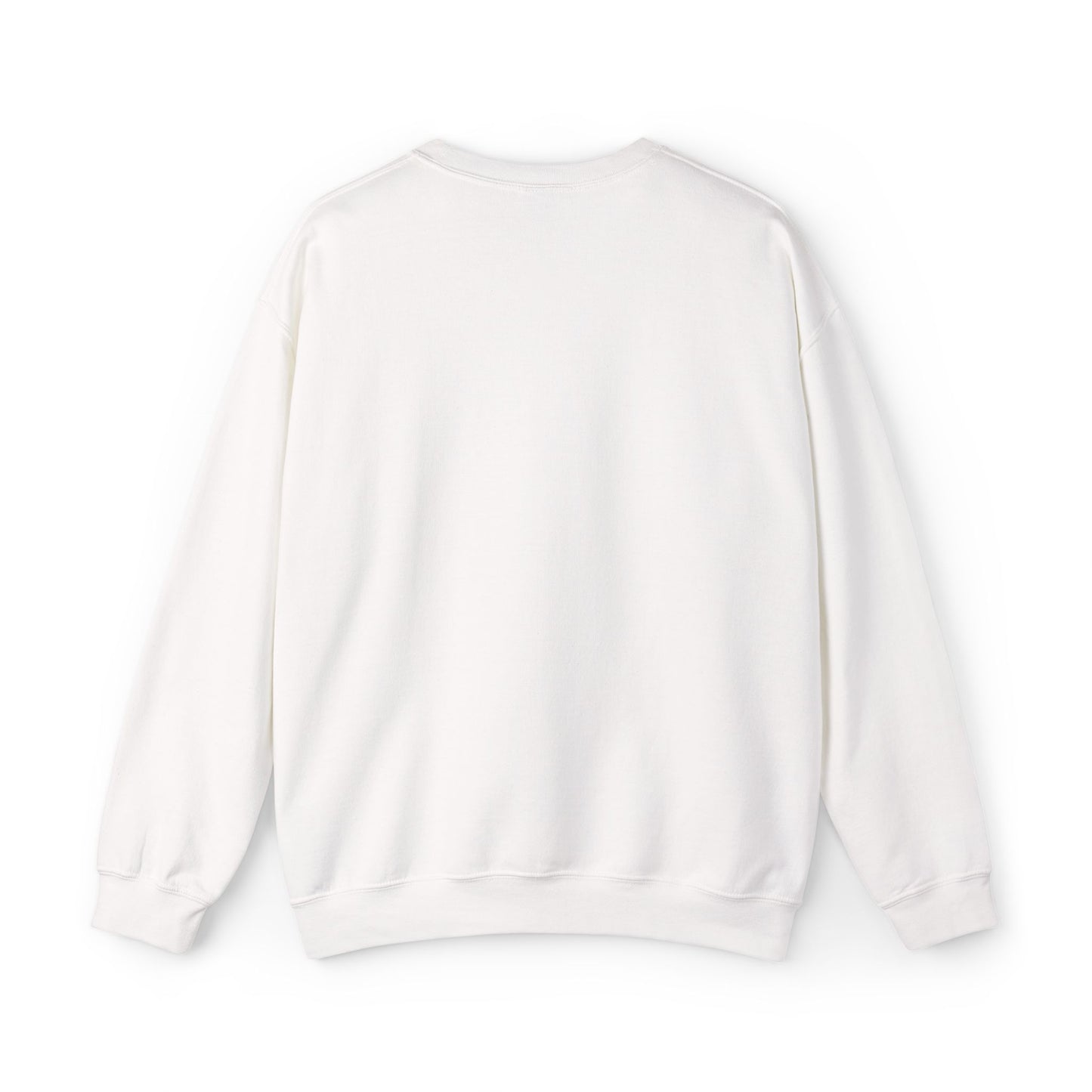 Take The Long Way Crewneck Sweatshirt — Yellow & Blue Retro Logo