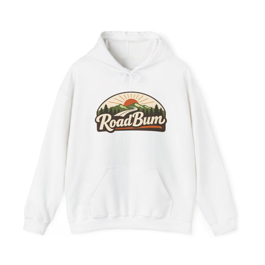 Hoodie — RoadBum Retro Mountain Sunset Graphic Hoodie