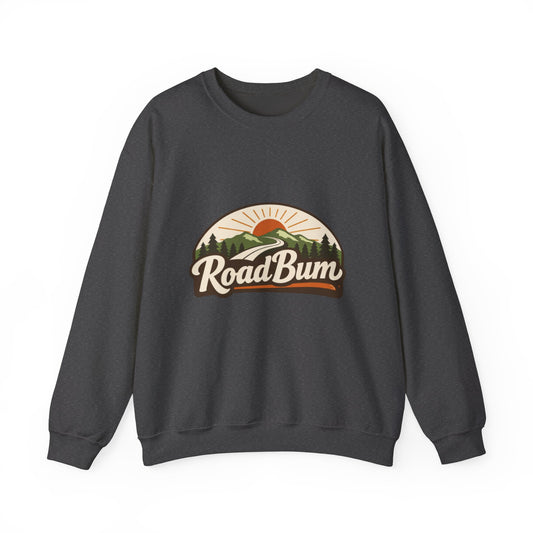 Road Bum Vintage Adventure Crewneck Sweatshirt