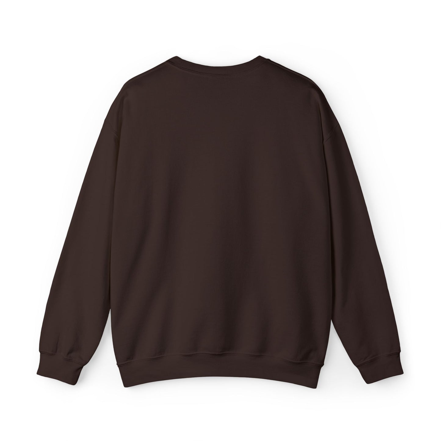 Take The Long Way Crewneck Sweatshirt — Yellow & Blue Retro Logo