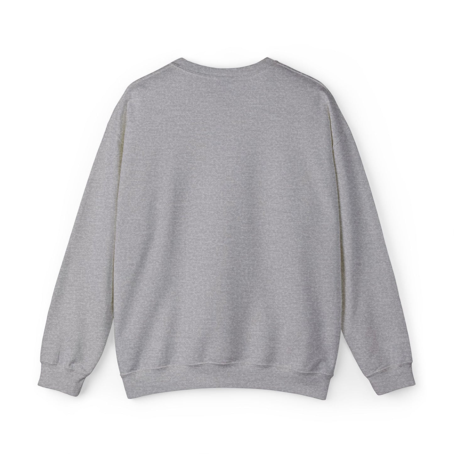 Take The Long Way Crewneck Sweatshirt — Yellow & Blue Retro Logo